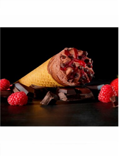 Wicked Kitchen™ Dairy Free Chocolate and Red Berry Ice Cream Cones Perspective: right