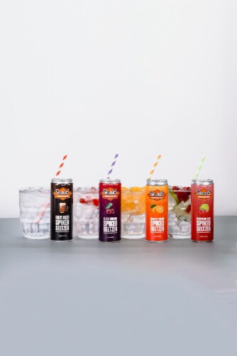 Stewart's Spiked Seltzer Variety Pack Perspective: right