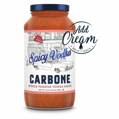 Carbone Spicy Vodka Vodka Sauce 24 oz Perspective: right