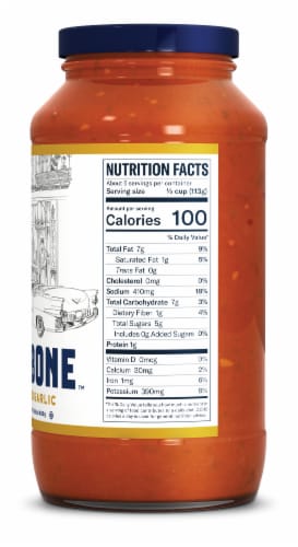 Carbone™ Roasted Garlic Pasta Sauce Perspective: right