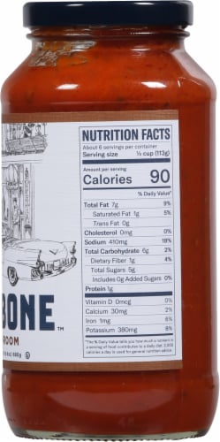 Carbone ™ Mushroom Marinara Sauce Perspective: right