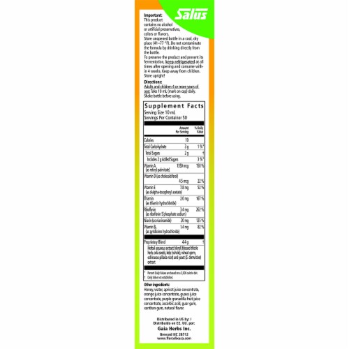Floradix Epresat® Adult Liquid Herbal Supplement and Multivitamin Perspective: right