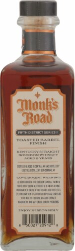 Monk's Road Fifth District Series II Kentucky Straight Bourbon Whiskey Perspective: right
