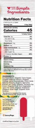 Jonny Pops® Tropical Paradise Punch Pop Perspective: right