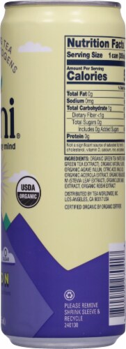 Juni® Organic Sparkling Tea With Adaptogens Lemon Perspective: right