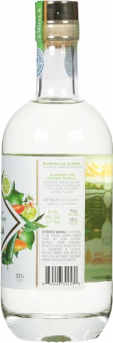 Rancho La Gloria Jalapeno Lime Tequila Perspective: right