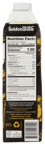 Golden Wing® Plant-Based Dairy Free Barley Milk Perspective: right