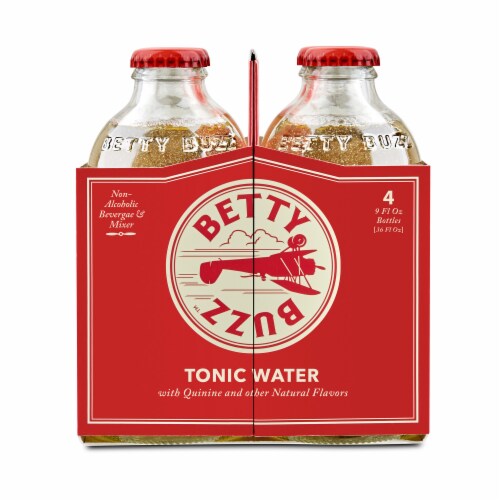 Betty Buzz Tonic Bottled Water Perspective: right