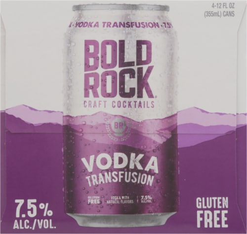 Bold Rock® Vodka Transfusion Craft Cocktails Perspective: right