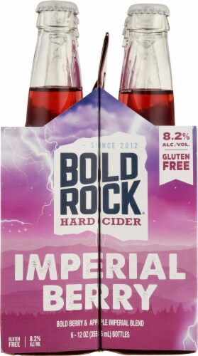 Bold Rock Hard Cider® Gluten Free Imperial Berry Perspective: right