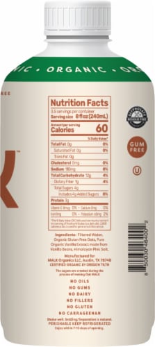 Malk® Vanilla Oat Milk Perspective: right