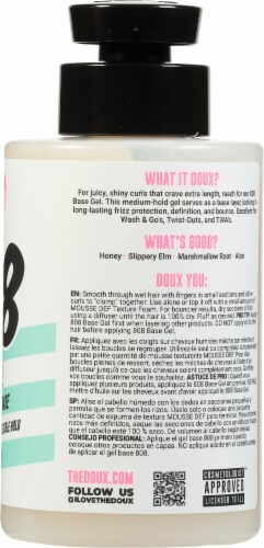 The Doux 808 Base Curl Defining Botanical Gel Perspective: right