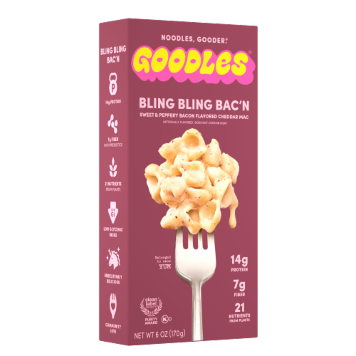Goodles® Bling Bling Bac'n Cheddar Mac Perspective: right