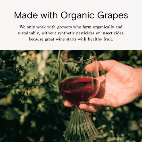 Avaline Organic French Pinot Noir Perspective: right