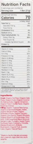 YUMI™ Strawberry Rhubarb Organic Toddler Snack Bars Perspective: right