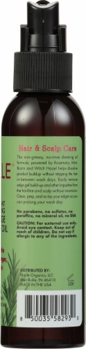 Mielle® Organics Rosemary Mint Strengthening Scalp & Edge Cleansing Oil Hair Treatment Perspective: right