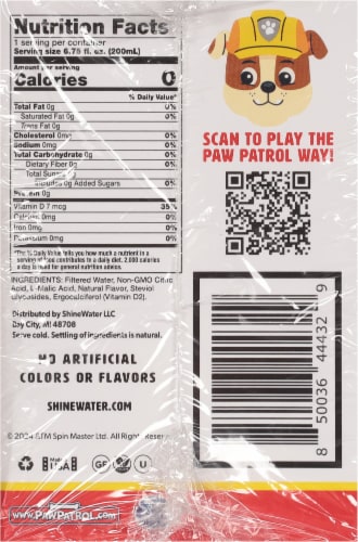 ShineWater® Fruity Punch Nutrient Enhanced Flavored Water Drink Boxes Perspective: right
