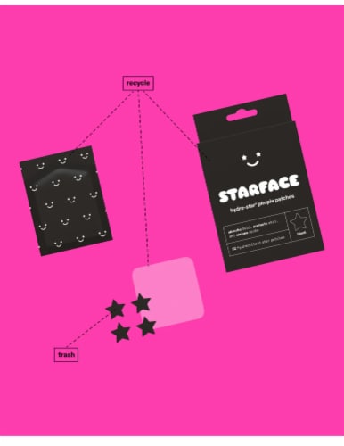 Starface Black Star Pimple Patches Perspective: right