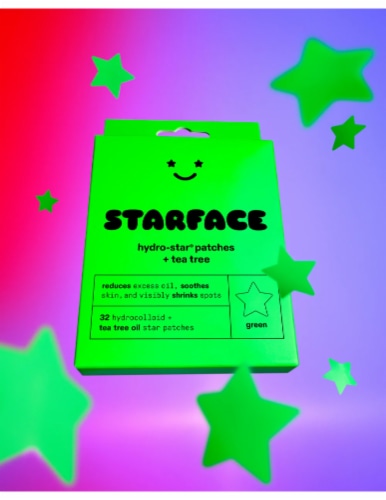 Starface Hydro-Star + Tea Tree Pimple Patches Perspective: right