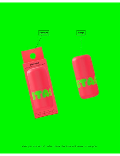 Starface Star Balm - Watermelon Squeeze Perspective: right
