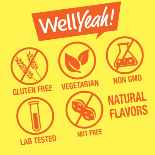WellYeah Magnesium Citrate For Kids Gummies Raspberry And Peach Flavor 60 Count Perspective: right