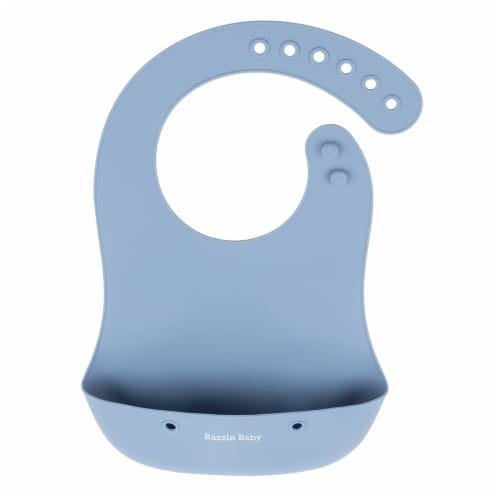 Bazzle Baby Silicone Foodie Bib - Assorted Perspective: right