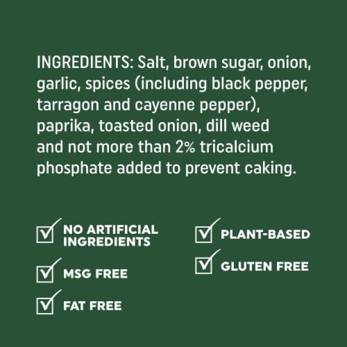 Fire & Smoke Society® Back Porch Burger™ Seasoning Blend Perspective: right