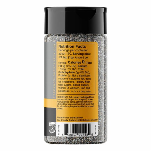 Fire & Smoke Society® Holy Garlic!™ Garlic Lover's Seasoning Perspective: right