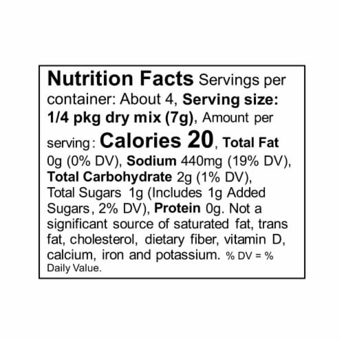 Fire & Smoke Society® Big Dipper Beef Au Jus Gravy Mix Perspective: right