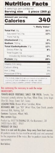 My Cooking Box Lasagna Kit with Vegetarian Ragu Perspective: right