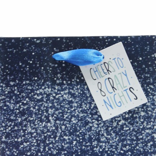 Hannukah Petite Holiday Christmas Christmas Gift Bag - Design #2 Perspective: right