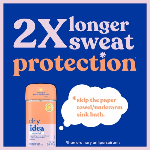Dry Idea Advanced Dry Unscented Clear Gel Antiperspirant & Deodorant Perspective: right