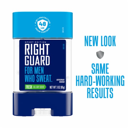 Right Guard® Sport Edition Fresh Scent All-Day Gel Antiperspirant/Deodorant Perspective: right
