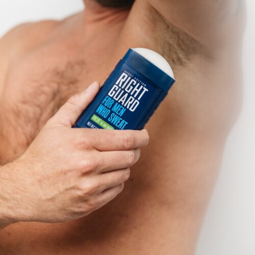 Right Guard Sport Edition Fresh All-Day Scent Men's Invisible Antiperspirant Deodorant Stick Perspective: right