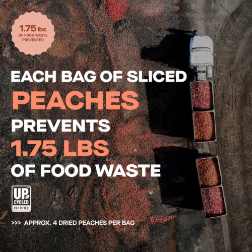 Hello Im Ugly® Sliced Peaches Dried Fruit Perspective: right