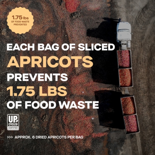 Hello Im Ugly® Sliced Apricots Dried Fruit Perspective: right