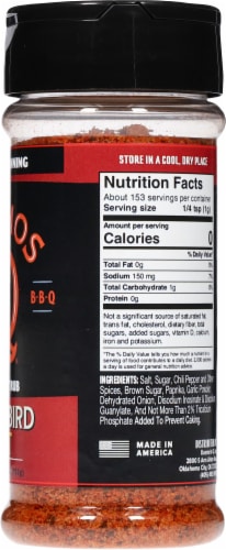 Kosmos Q® Dirty Bird Hot Dry Rub Perspective: right