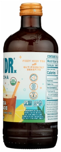 Brew Dr.® Kombucha Iced Tea Lemonade Perspective: right
