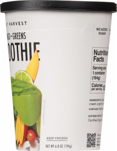 Daily Harvest Mango + Greens Smoothie Perspective: right