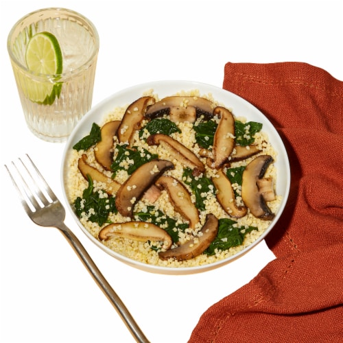 Daily Harvest Spinach + Shiitake Grits Harvest Bowl Perspective: right