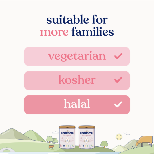 Kendamil® Whole Milk Infant Formula Powder Perspective: right