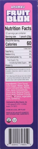 Aphmau Fruit Blox Mixed Fruit Flavored Snack Pouches Perspective: right