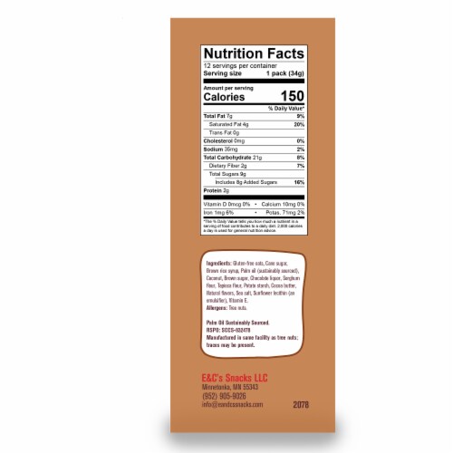 Heavanly Hunks® Minis Oatmeal Chocolate Perspective: right