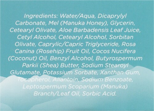 Melora® Manuka Honey & Oil Moisturizer Perspective: right