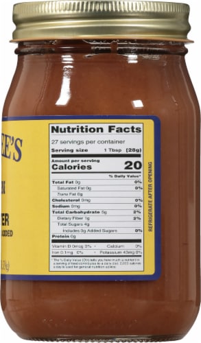 Tennesse's Best No Sugar Added Apple Butter Perspective: right