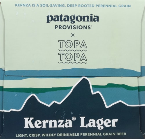 Patagonia Provisions Kernza Lager Cans Perspective: right
