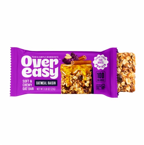Over Easy™ Oatmeal Raisin Soft & Chewy Oat Bars Perspective: right
