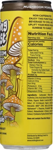 Melting Forest™ Mushroom D-Stress Coconut Pineapple Sparkling Adaptogenic Drink Perspective: right