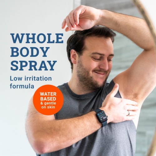 Mando Whole Body Men’s Deodorant - Invisible Spray Deodorant - Aluminum Free - Pro Sport Perspective: right