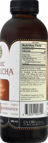 GT's Living Foods Third Eye Chai Organic Raw Kombucha Perspective: right